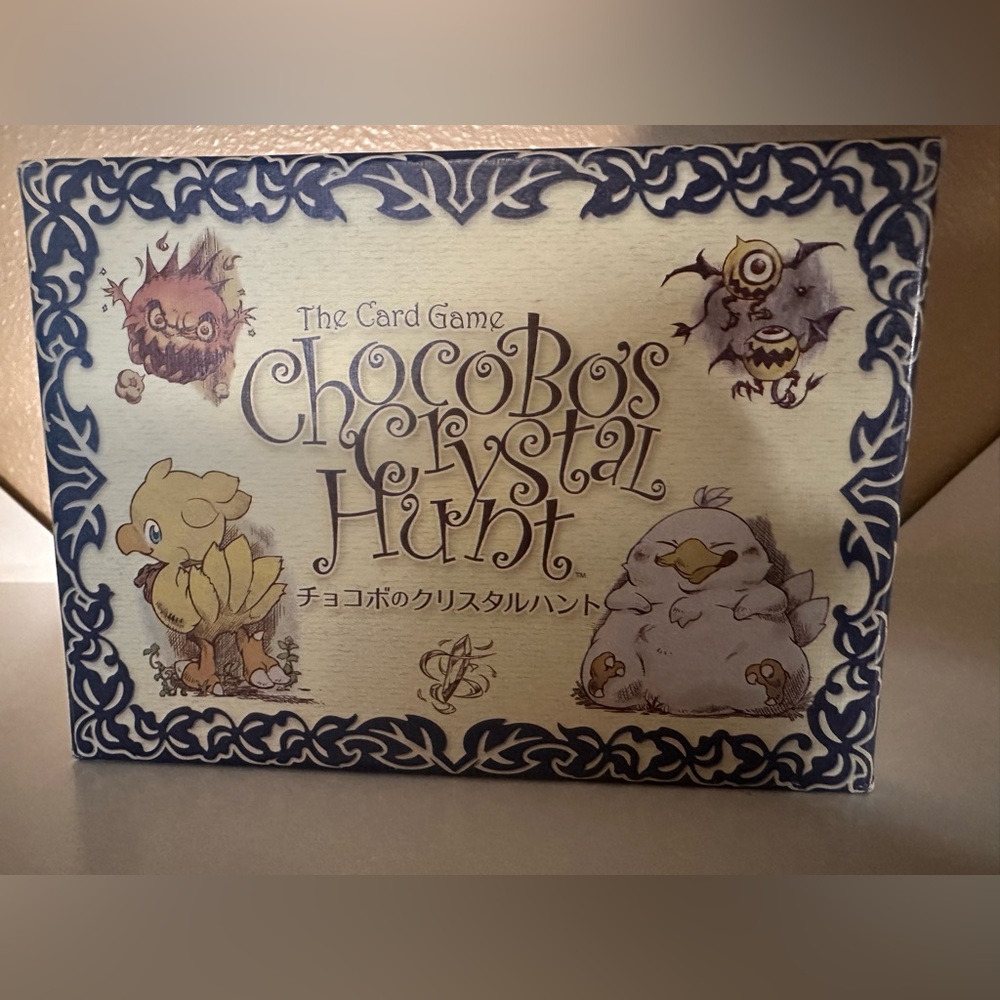 Chocobo's Crystal Hunt Card Game- Square Enix Final Fantasy
